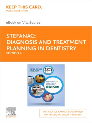 cover image of Diagnosis and Treatment Planning in Dentistry--E-Book